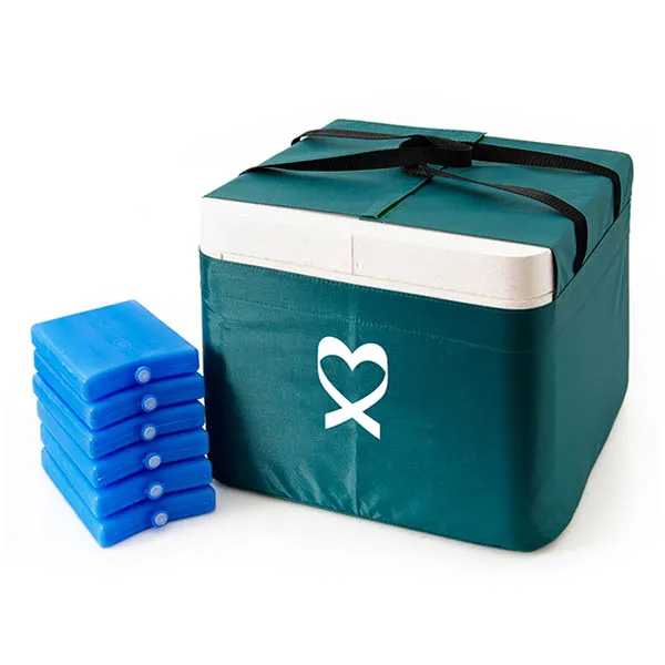 Термоконтейнер ТМ50 (на 50 литров) (с хладоэлементами)