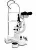 щелевая лампа лщ-2-01 3-х позиционная с галогеновым источником света (с видеосистемой) фото