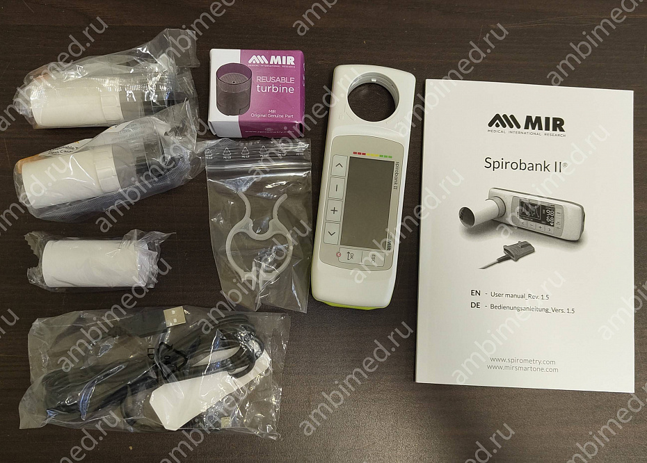 mir spirobank ii basic – портативный спирометр фото