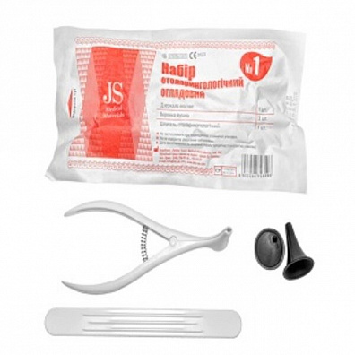 ЛОР-набор смотровой 29наименований, 59единиц.