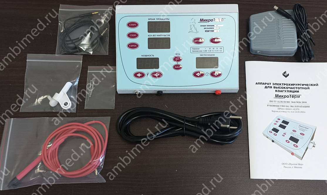 флеш-эпилятор «микро-терм» черная ручка фото