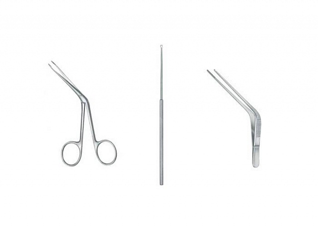 Набор инструментов для удаления инородных тел из ЛОР органов